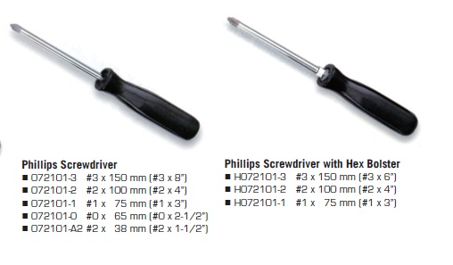 072101/H072101 Phillips Screwdriver